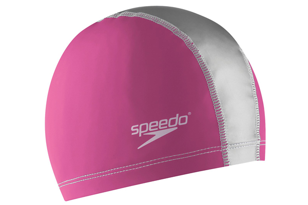 Đức nhập khẩu speedo Pace mũ bơi pu vải cao co giãn bơi thoải mái không đầu không dấu vết 	mũ bơi ko ướt tóc	