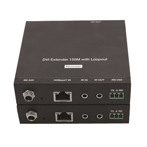 科唯奇 HDBASET DVI 150米 网线延长器 带环出 支持1920×1200