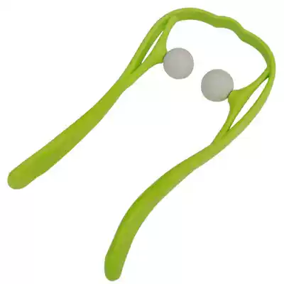 Shoulder and neck massager Roller neck U-shaped manual lymphatic massager Household cervical spine shoulder massage ball clip neck