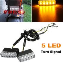 Motorcycle modification 5LED mini sports car turn signal command light indicator light small turn light corner light turn light