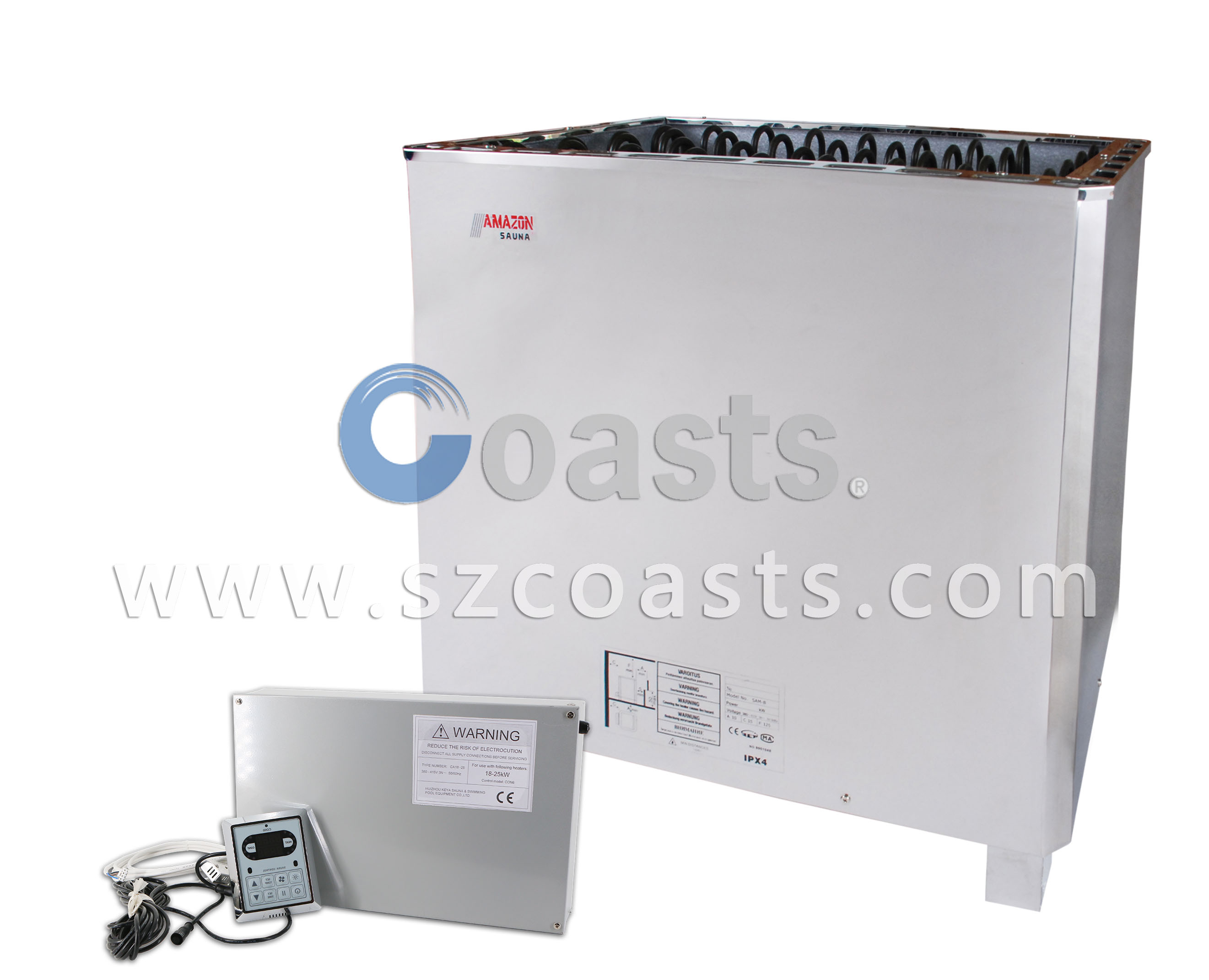 Sauna furnace COASTS koshisuna furnace high power stainless steel sauna furnace 18-25KW