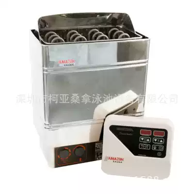Factory direct sales Asian beauty stainless steel shell sauna furnace external control economic sauna furnace 9KW