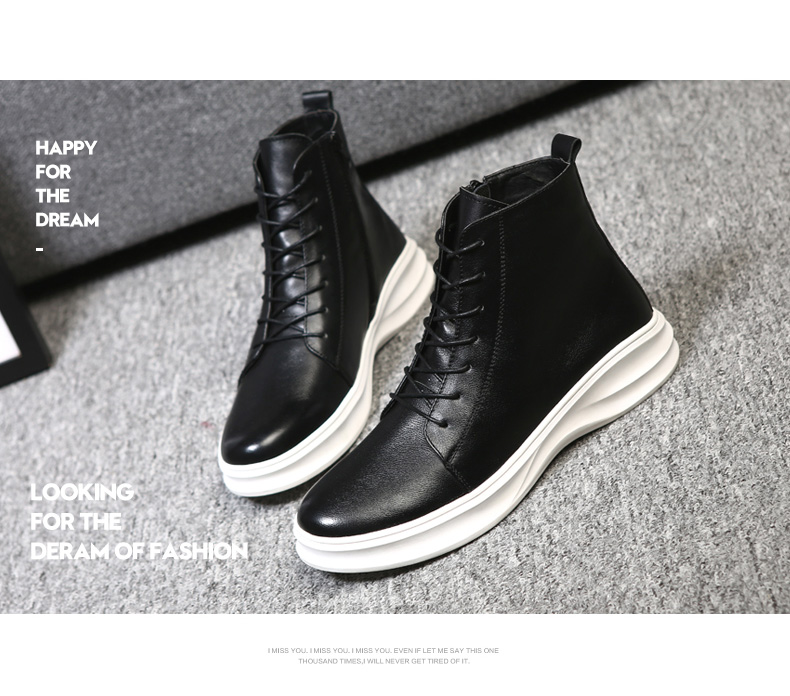 Winter Martin ủng nam ủng cộng với nhung ấm áp của quân đội Anh chelsea boot nam giá rẻ