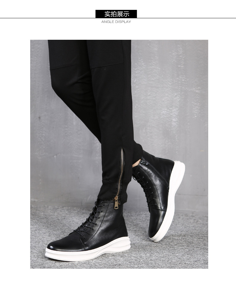 Winter Martin ủng nam ủng cộng với nhung ấm áp của quân đội Anh chelsea boot nam giá rẻ