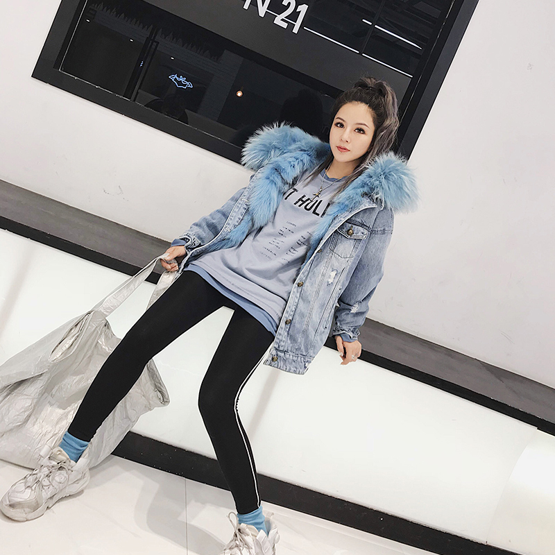 Manteau de fourrure femme MANMONA - Ref 3174090 Image 4