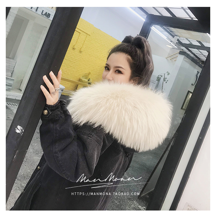 Manteau de fourrure femme MANMONA - Ref 3174090 Image 49