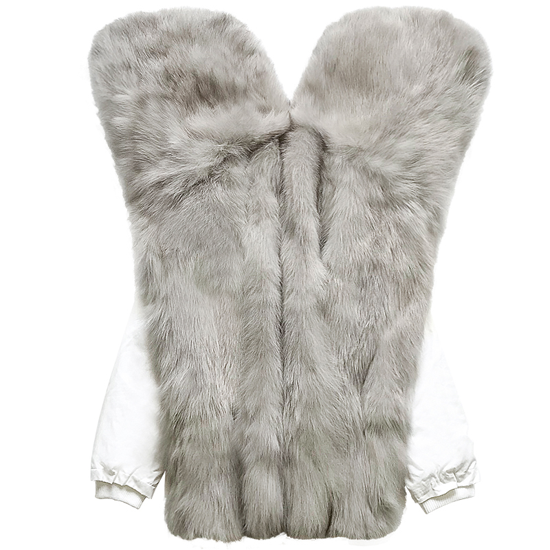 Manteau de fourrure femme MANMONA - Ref 3171469 Image 5