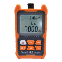 Haohanxin High Precision Optical Power Meter Mini Optical Fiber Tester Light Attenuation Test Rechargeable Battery Model Telecom Mobile Unicom Radio and Television General