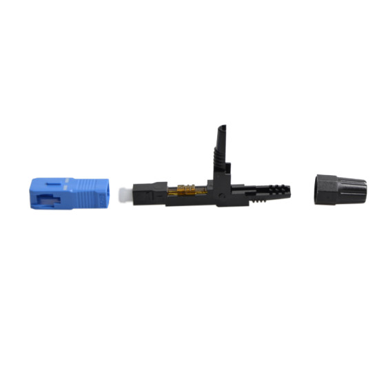 HHX pre-buried SC fiber optic cold connector cold connector leather line fiber optic fast connector 50/100 sticks