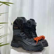 First-layer cowhide fire-fighting boots 17-type emergency rescue boots new rescue protective boots