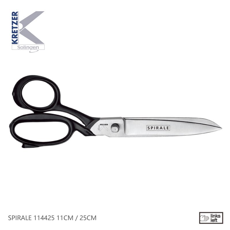 KRETZER left hand operated sewing scissors 114425 cut paper cutting knife 114420 stainless steel safety scissors-Taobao