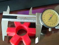 L coupling cushion 55*24*16MM hexagonal glue plum wheel pair hexagonal hexagonal shock absorption block
