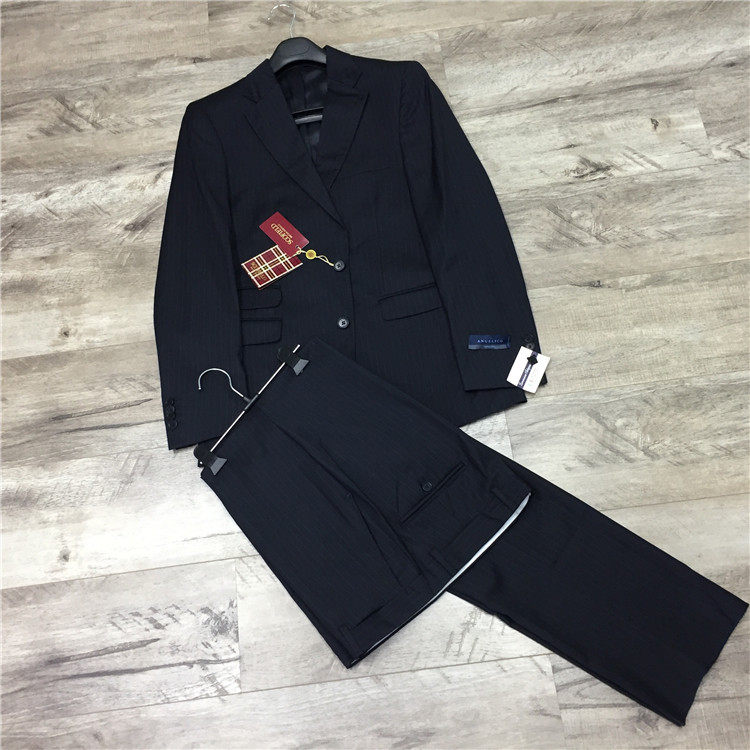 Attachment's S home counter SMJK149S04 fashion business slim casual gentleman men's suit