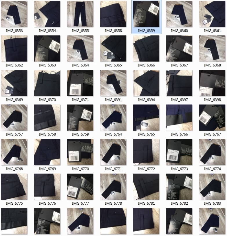 (Qingkura big special price) G Home Price clear cabin Men's business gentleman's body Fit Career Positive Dress Pants Long Pants 1