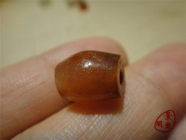 Сувенир 明清老红玛瑙勒子管珠多宝配珠佛珠手串配饰散珠细腻风化120