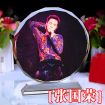 Leslie Cheung birthday gift souvenir crystal ornaments male and female friends classmates girlfriends girlfriends creative gifts