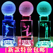 Creative basketball model birthday gift boy Kobe James Durant Curry Owen Wei Shao doll hand