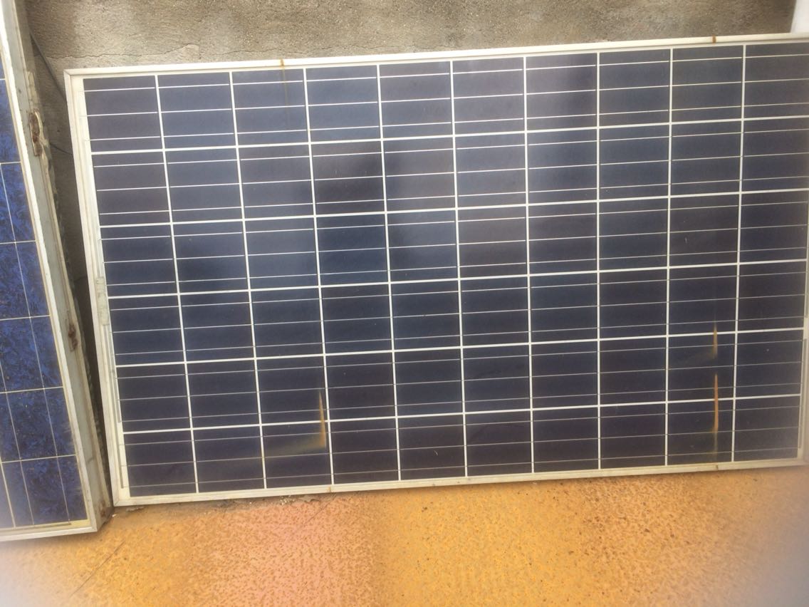 The second hand solar panels