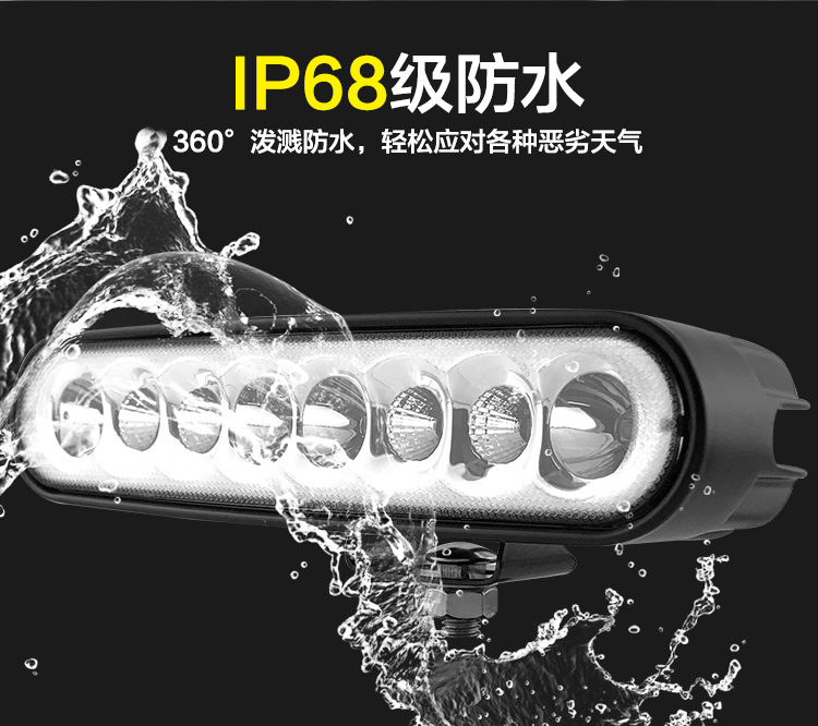 Xe máy dẫn đèn pha bên ngoài siêu sáng đèn xe điện xe sửa đổi đèn siêu sáng spotlight đèn pha 12v