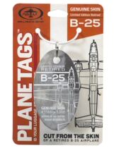 B- 25 bomber aircraft skin pendant Doolitte air strike in Tokyo Japan Midway Island Pearl Harbor