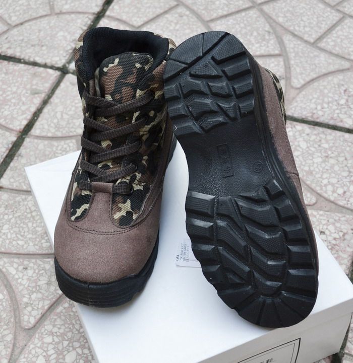 Boots militaires en Anti-fourrure - Ref 1398212 Image 11