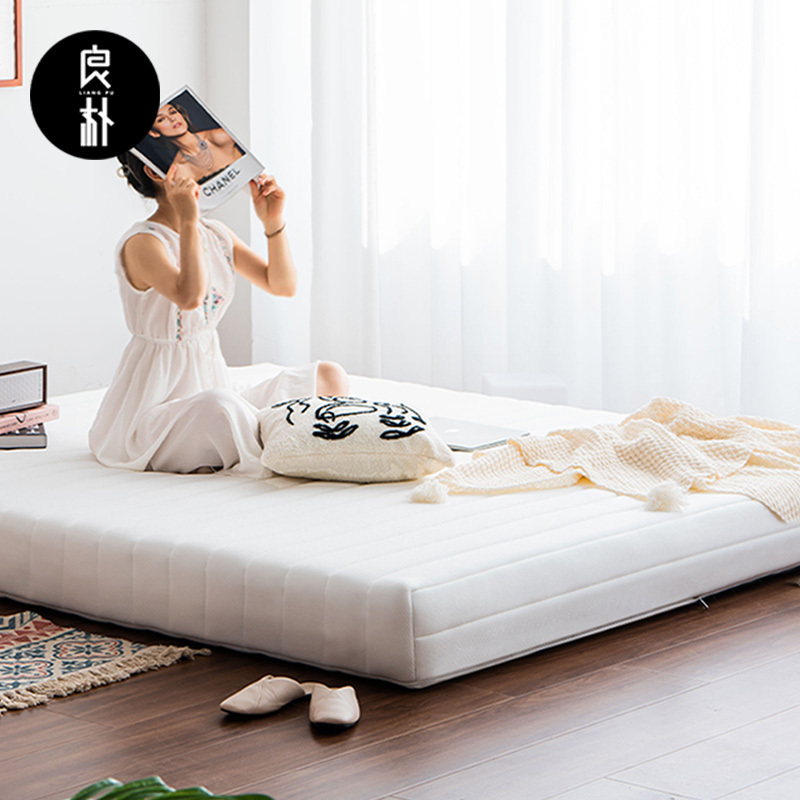 Liangpu Furniture Dabai Mattress Independent Spring Mattress Simmons Natural Latex Spine Protection Waist Protection Anti-Mite Removable and Washable