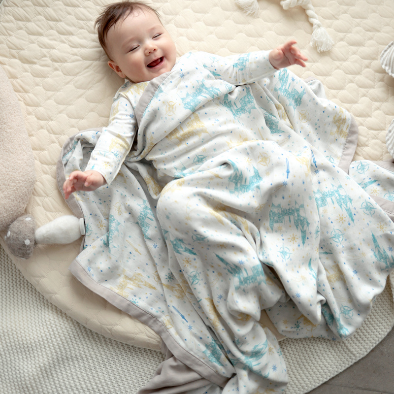 Yazan Gauze Blanket Summer Cool Quilt Air Conditioning Quilt Bedding Children's Baby Summer Thin Style Machine Washable