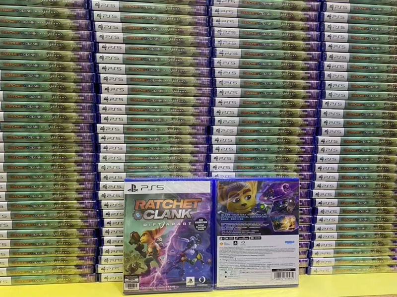 Brand New Ps5 Game Ratchet & Clank: Rift Apart with Bonus Features, Hong Kong Version, Chinese Language, in Stock