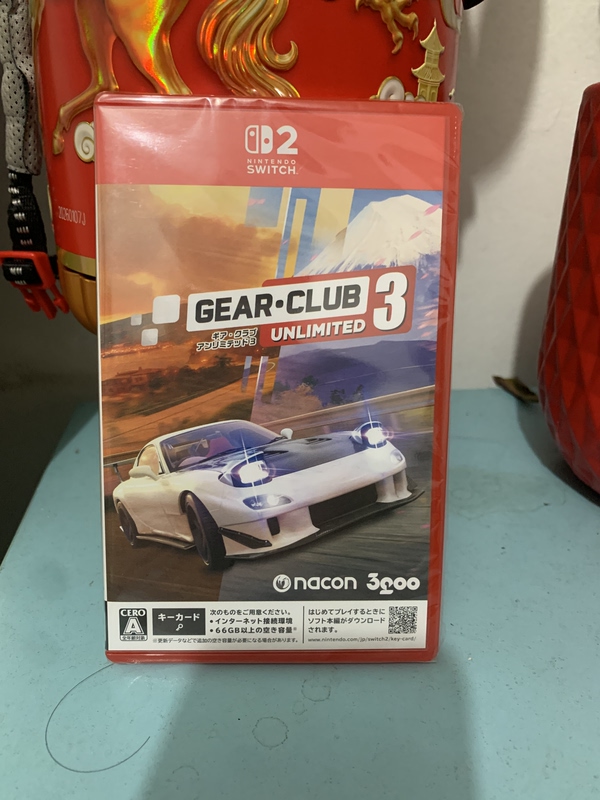 Brand New Sealed Switch2 Game Gear.Club 3 Infinite Gear Club 3 Japanese Version with Chinese Language Support in Stock