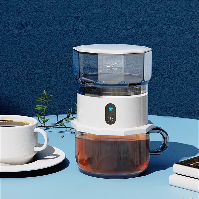 Wireless Mini Rotating Hand-Brewed American Coffee Semi-Automatic Office Drip Portable Outdoor Travel Coffee Machine