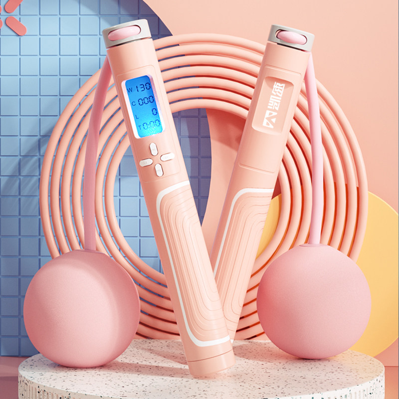 Smart Kasper can count intelligent jump rope