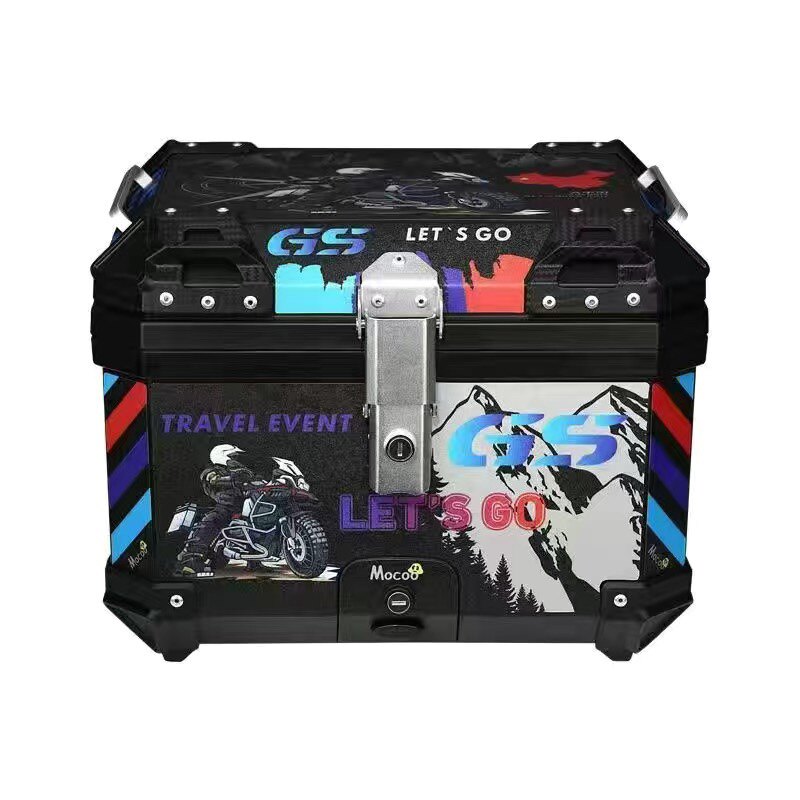 Locomotive Non-Road Alloy Tailbox Large Capacity Trunk Special Shuttle Electric Car Suitcase Big Number Universal Case