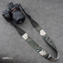 cam-in cotton woven retro art crossbody SLR camera strap micro single shoulder strap Leica Sony Fuji