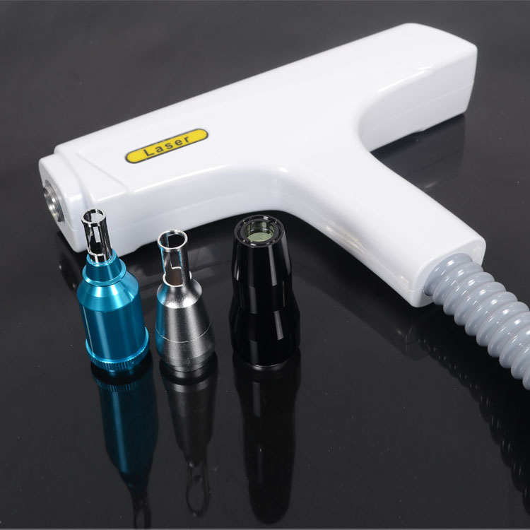 Manufacturer Direct Sales High Energy Laser Brow Brow Handle Beauty Salon With Laser Wash Tattoo Gun Black Face Eva Head
