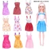 29cm11 inch phụ kiện búp bê Lele Barbie quần áo công chúa váy váy váy 10 miếng búp bê cho bé gái Búp bê / Phụ kiện