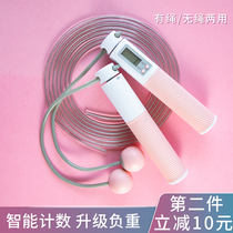 Sports clock-in artifact │ ROKU NANA cordless cord jump rope count fitness fat-burning slimming dual-purpose
