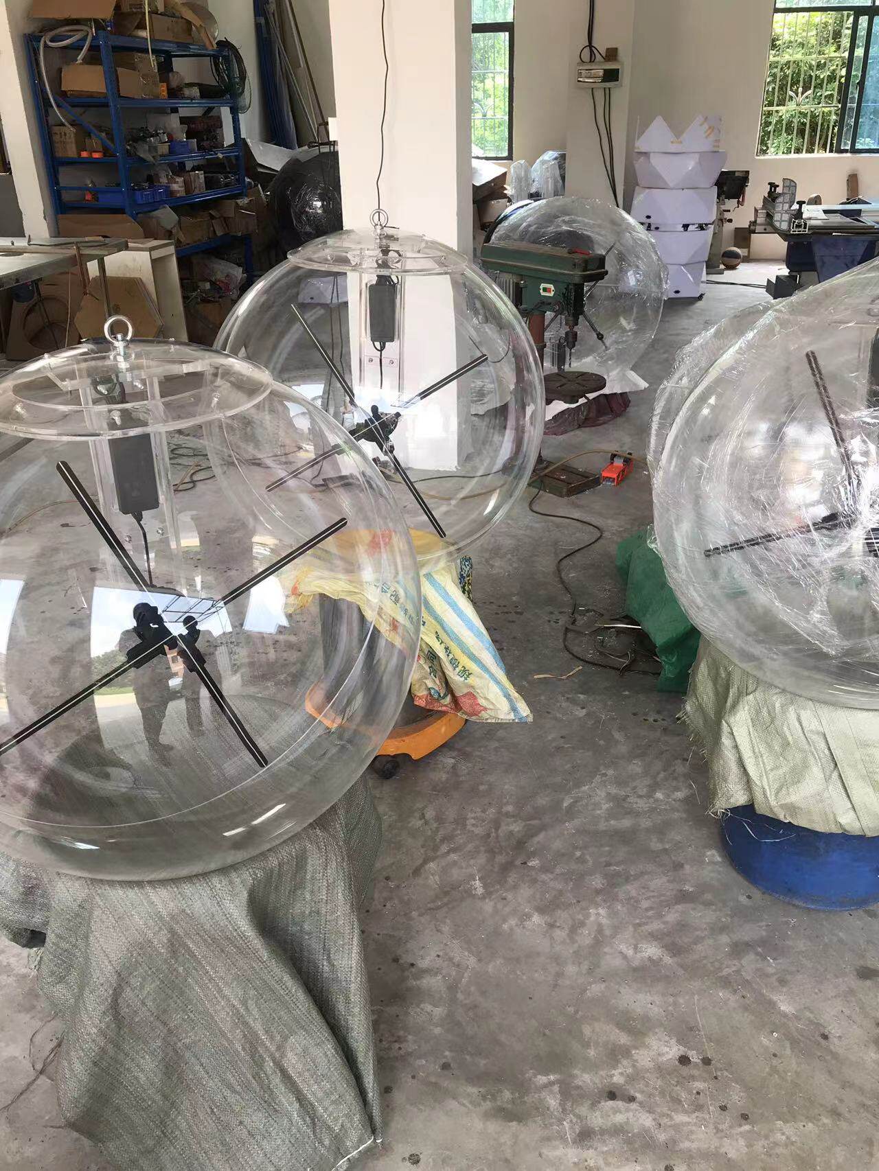 Реквизит на заказ 定制全息球启动活动道具3d球显示立体图形文字 小夜灯 水晶球