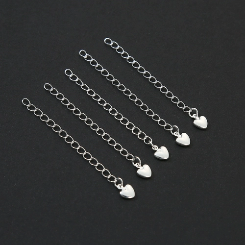 Медный серебряный браслет, ожерелье ручной работы, длинный аксессуар, 18 карат