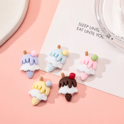 Игра с едой с буквами, кремовый аксессуар, чехол для телефона, заколка для волос, набор материалов ручной работы, DIY