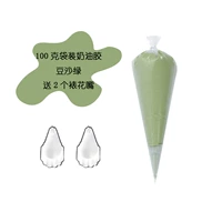 Паста из зеленой фасоли 100 г поставляется с 2 насадками для трубок.