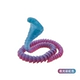 Подвижный глаз змеи (светящийся цвет радуги) 80см