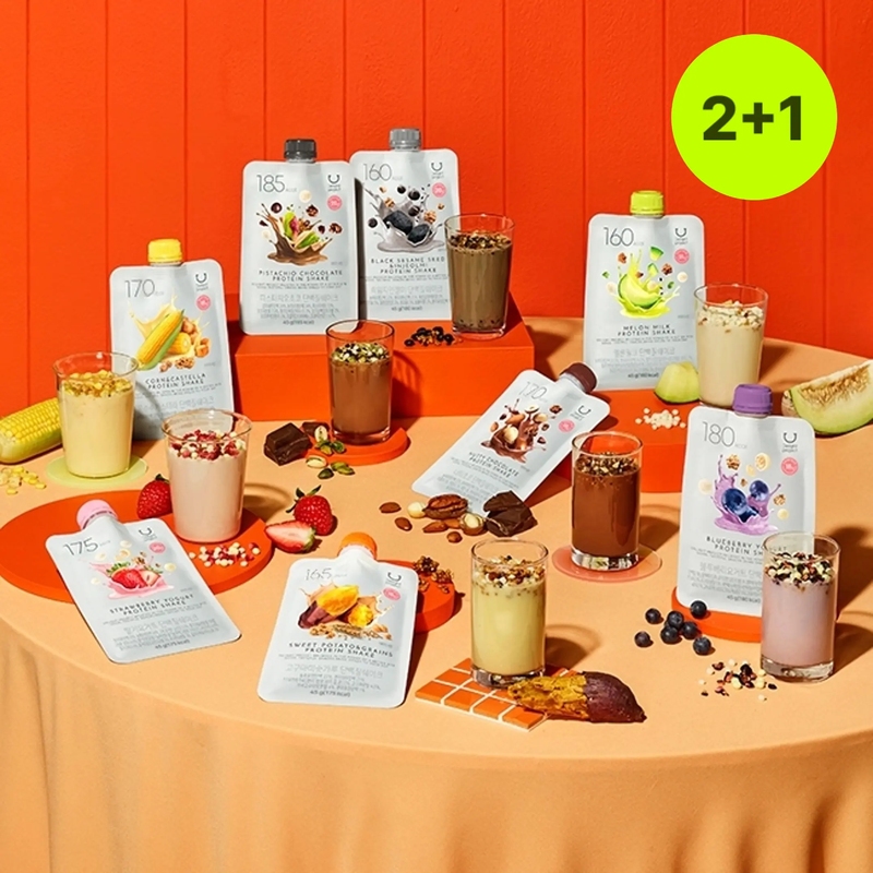 Meal Replacement Low-Calorie Milkshake Korean Oliveyoung High-Protein Powder Cereal Nutrition Satiety High Dietary Fiber