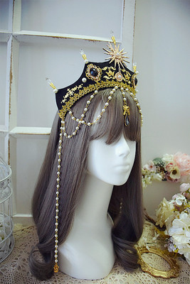 taobao agent Genuine crown, hair accessory, Lolita style