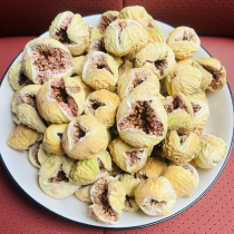 Xinjiang open-faced dried figs with milk naturally air-dried snacks large fruits 500g bag for cooking porridge without added saccharin