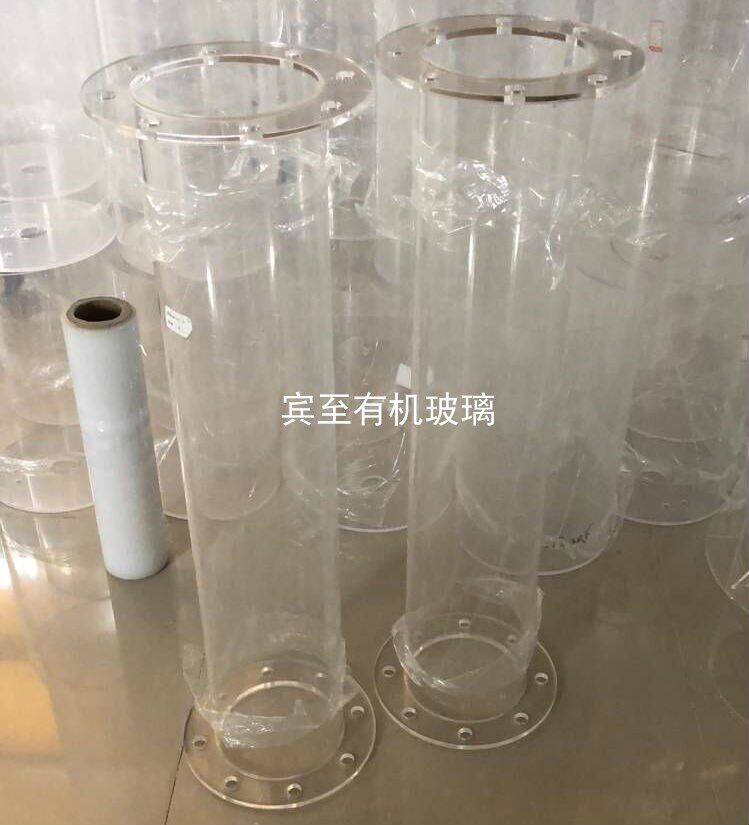 High-transparent organic glass reaction kettle acrylic reaction kettle to be processed and set to do non-standard