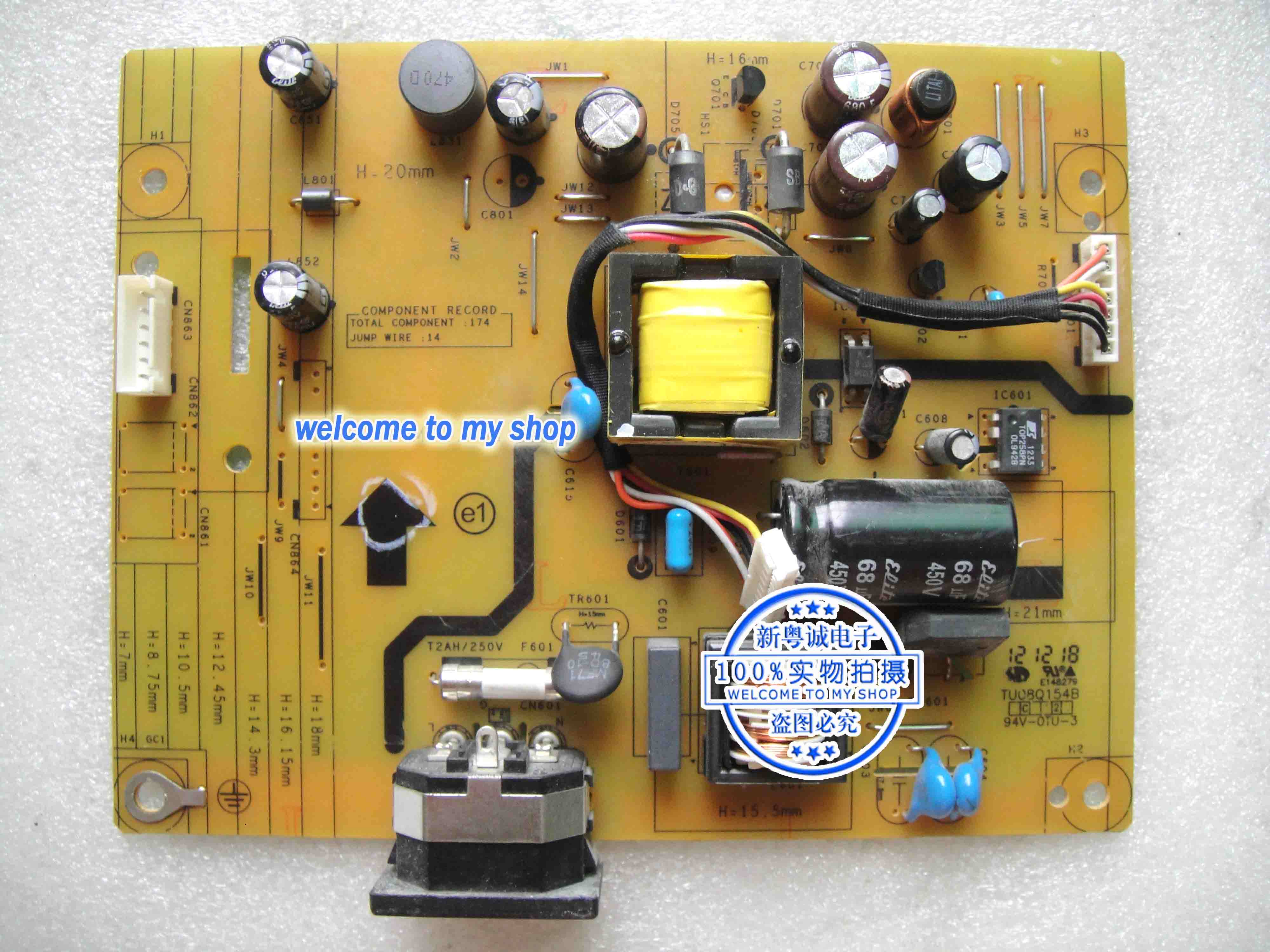 Macro-based G195HQL power board ACER G195HQL Eb high pressure 4H 4H 10M02 A01
