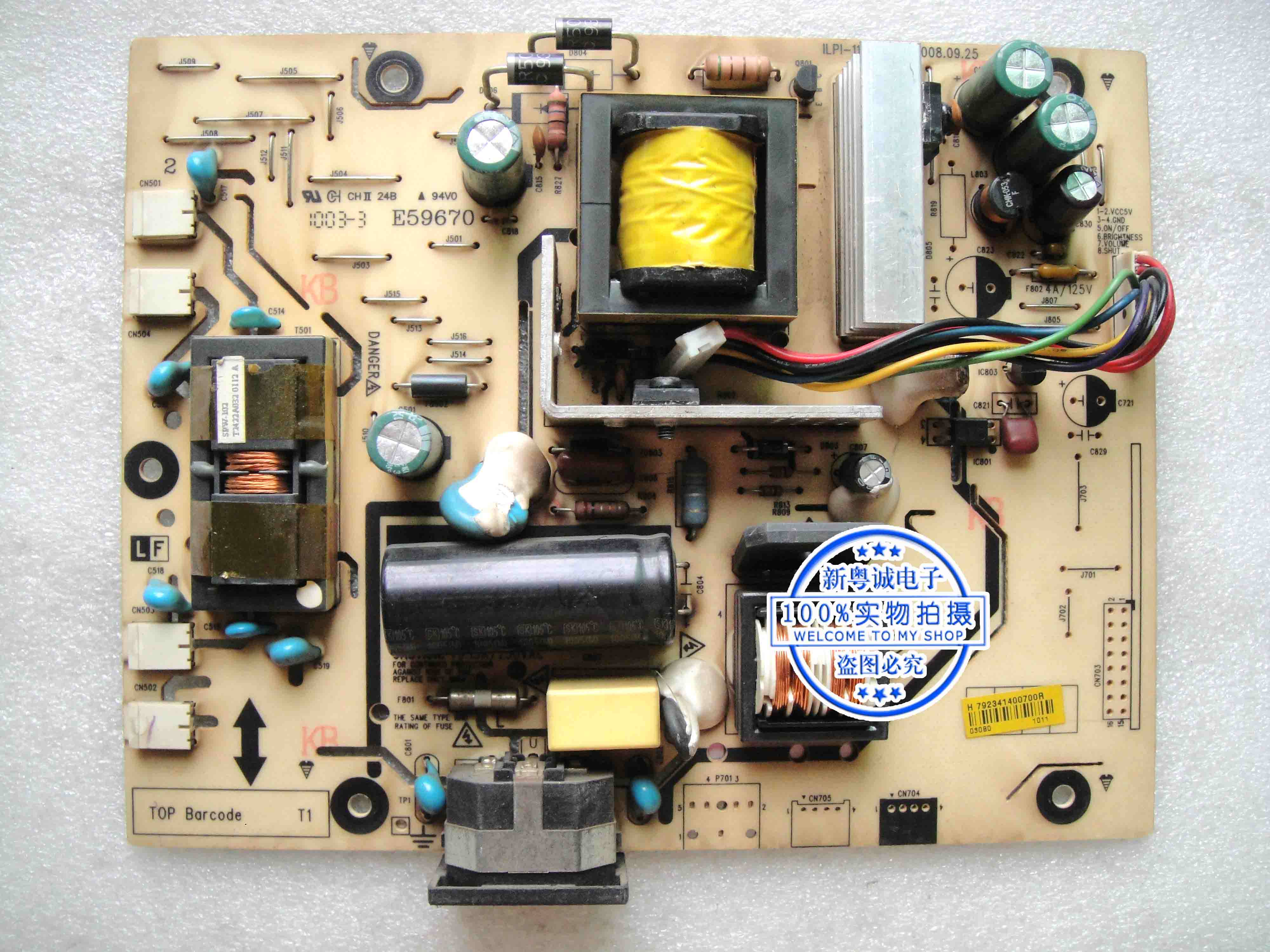 Original dress superior VX2233wm VSC3322 Haier HD2204WE power supply board ILPI-119 high pressure plate