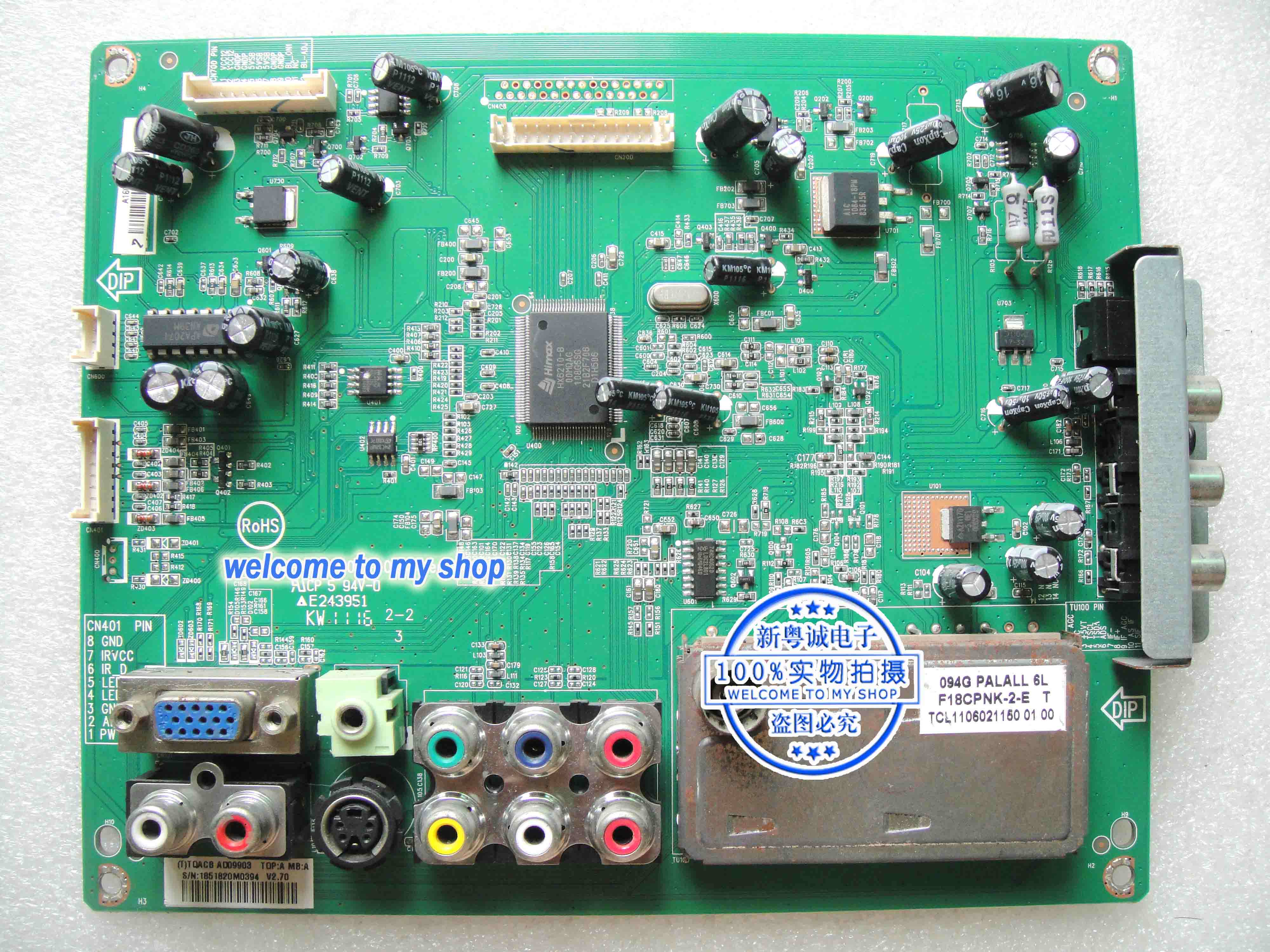 TPV AOC L22DH83 driver board 715G3500-M02-000-004K motherboard