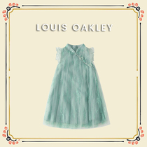 Childrens cheongsam discount season]LOUIS OAKLEY Chinese STYLE SUMMER GIRLS CHEONGSAM childrens BABY SKIRT