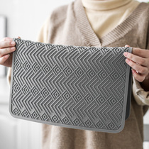Large size silica gel heat insulation mat drain cushion chopping board cutting board cushion bowl cushion tea cup cushion bar table cushion table anti-scalding pan cushion